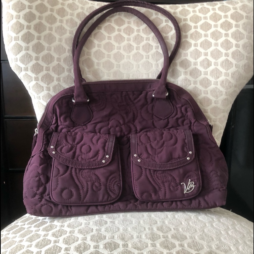 Vera Bradley Plum Satchel
